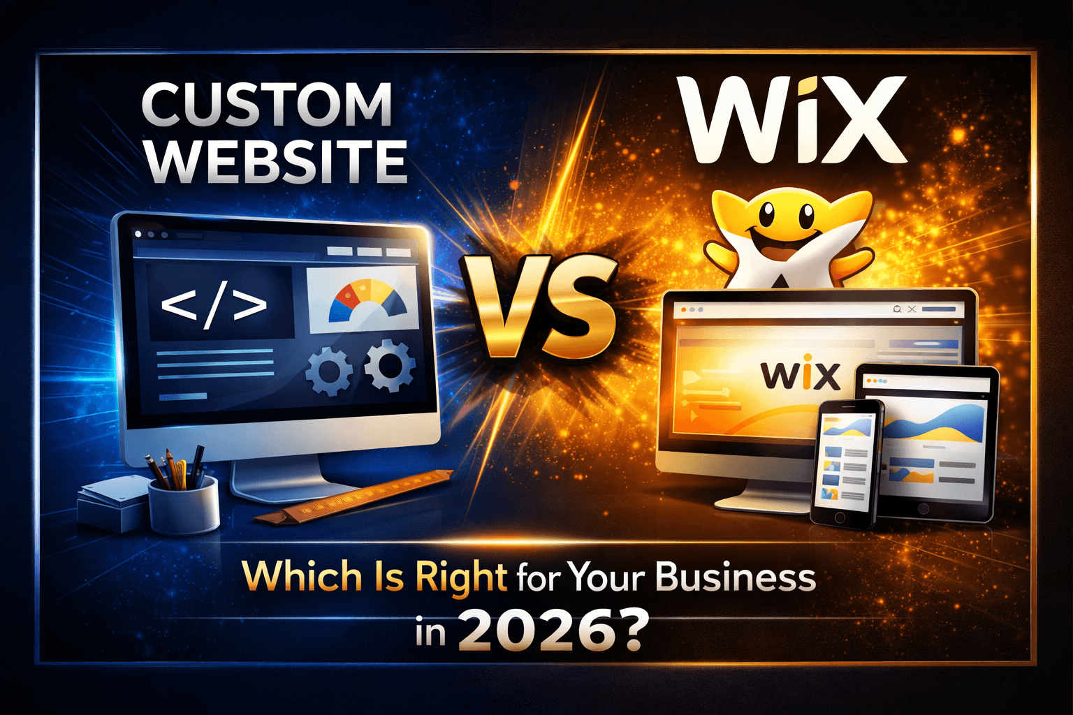 Business professional reviewing website analytics in office