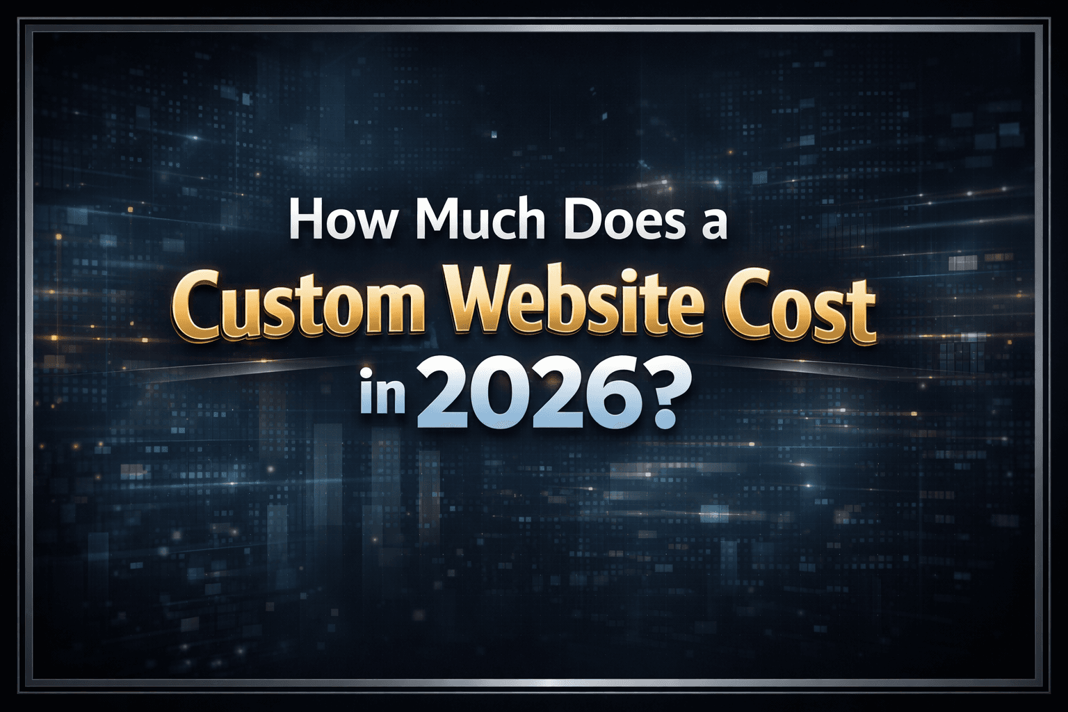 Business owner reviewing website pricing breakdown on laptop