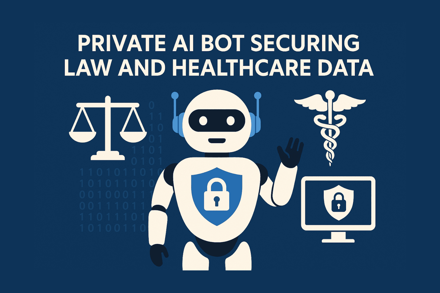 Private AI bot securing law and healthcare data